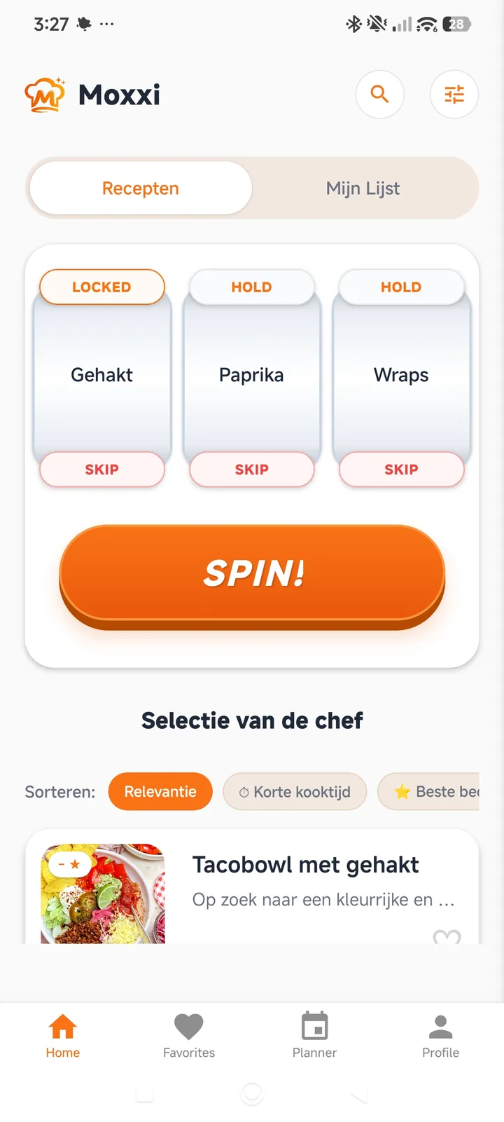 Moxxi spin resultaten
